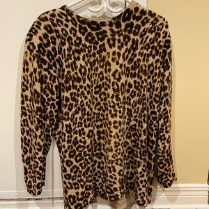 Leaped vintage top size large